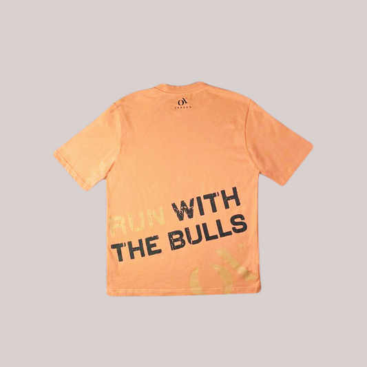 RUN WITH THE BULLS TEE