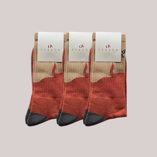 RUST OX SEASON SOCKS (3 Pair)